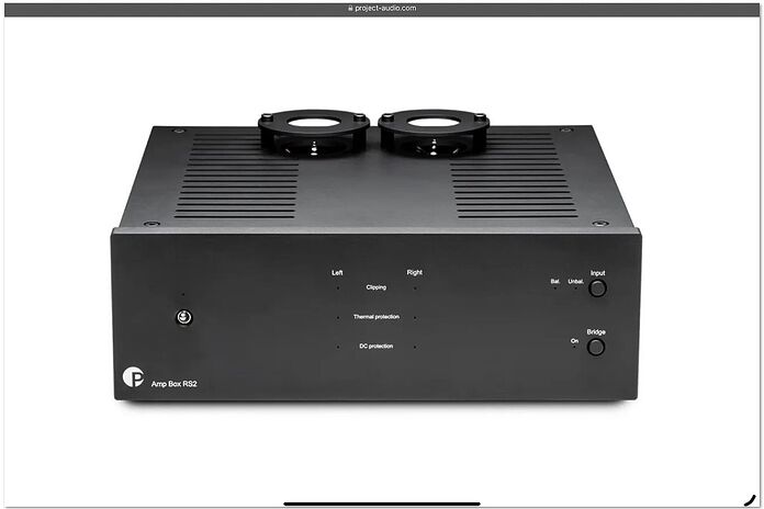 Pro-Ject Amp Box RS2 Pro-Ject Amp Box RS2