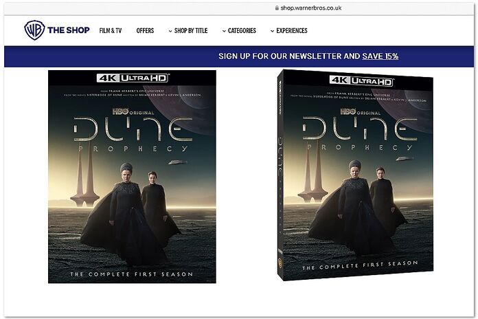 Dune: Prophecy Dune: Prophecy