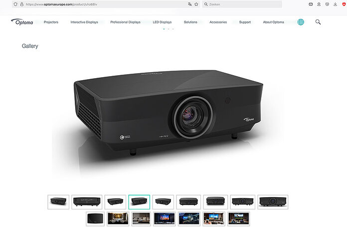 Optoma UHZ68LV Optoma UHZ68LV