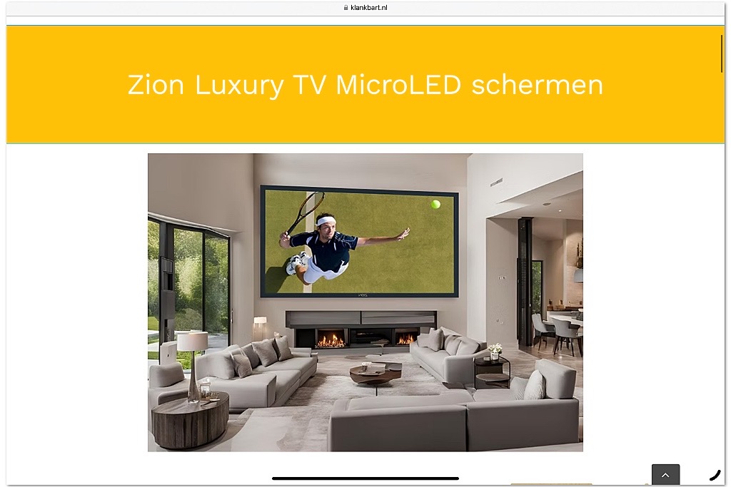 Klankbart distributeur Zion voor Benelux Klankbart distributeur Zion voor Benelux