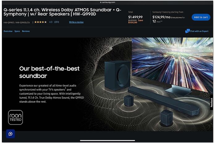 Samsung Q990D Samsung Q990D