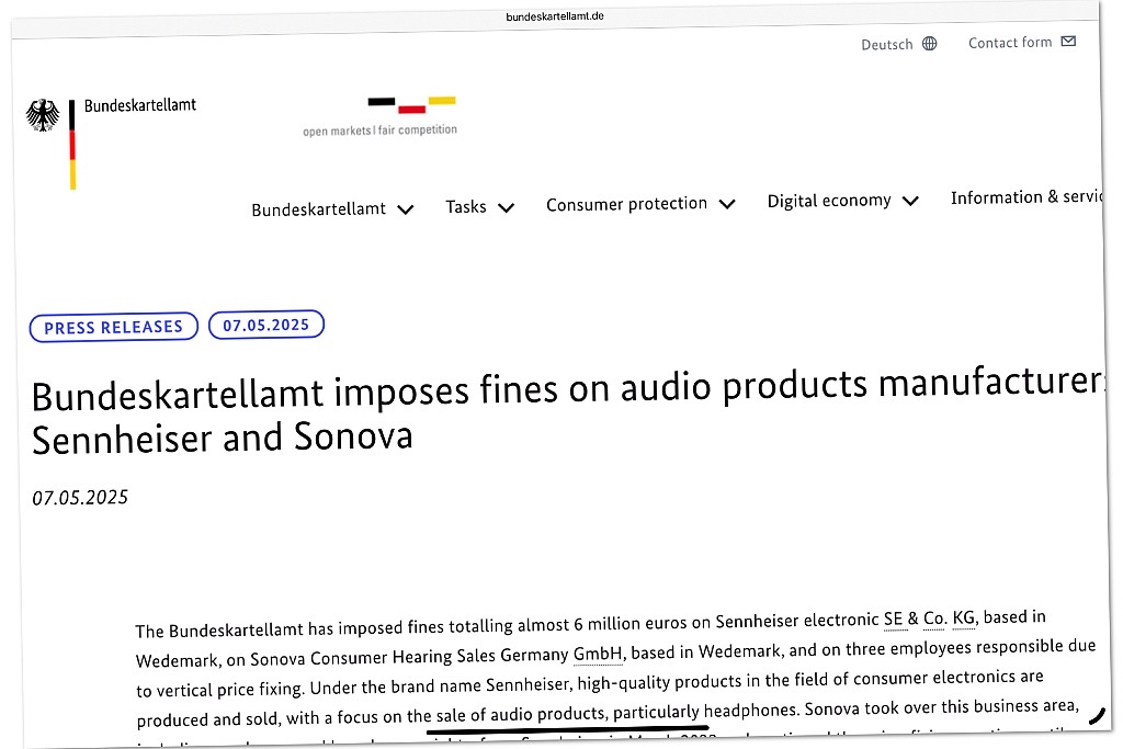 Sennheiser en Sonova in Duitsland beboet Sennheiser en Sonova in Duitsland beboet