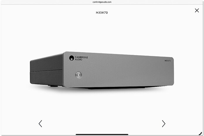 Cambridge Audio MXW70 Cambridge Audio MXW70