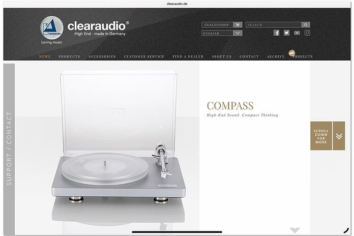clearaudio compass clearaudio compass