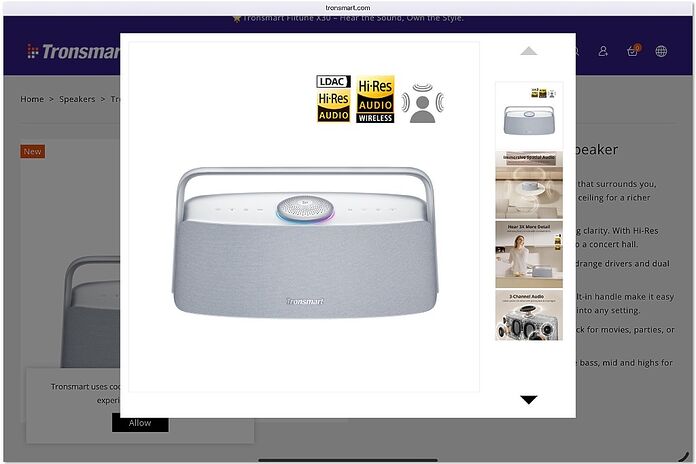 Tronsmart Fiitune X30 Tronsmart Fiitune X30