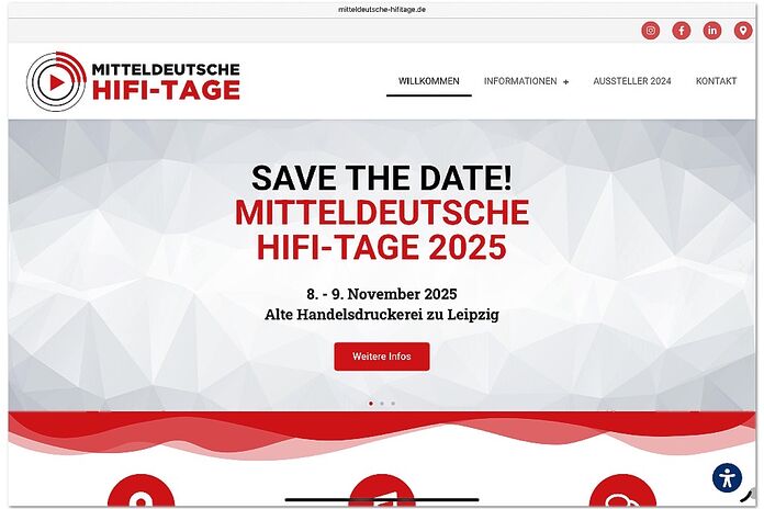 Mitteldeutsche HiFi-Tage 2025 Mitteldeutsche HiFi-Tage 2025