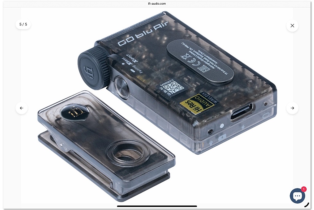 iFi Go Blu Air ultra-portable DAC iFi Go Blu Air ultra-portable DAC