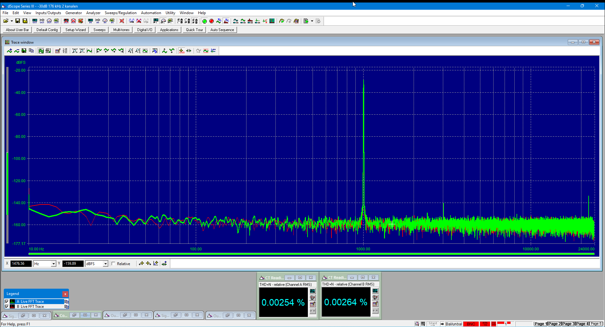Matrix TS-1 - noise