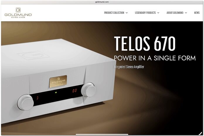 Goldmund Telos 670 Goldmund Telos 670