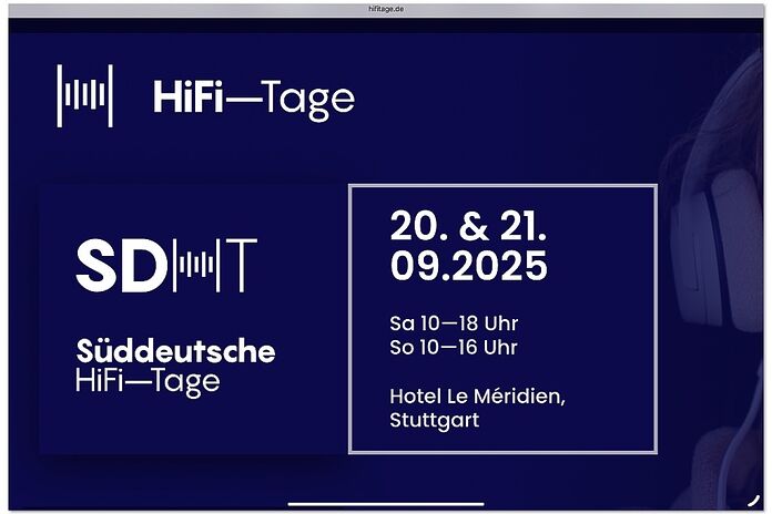 Süddeutsche Hifi Tage 2025 Süddeutsche Hifi Tage 2025