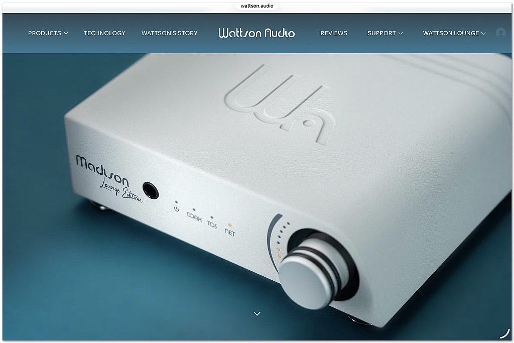 Wattson Audio Madison LE streamer Wattson Audio Madison LE streamer