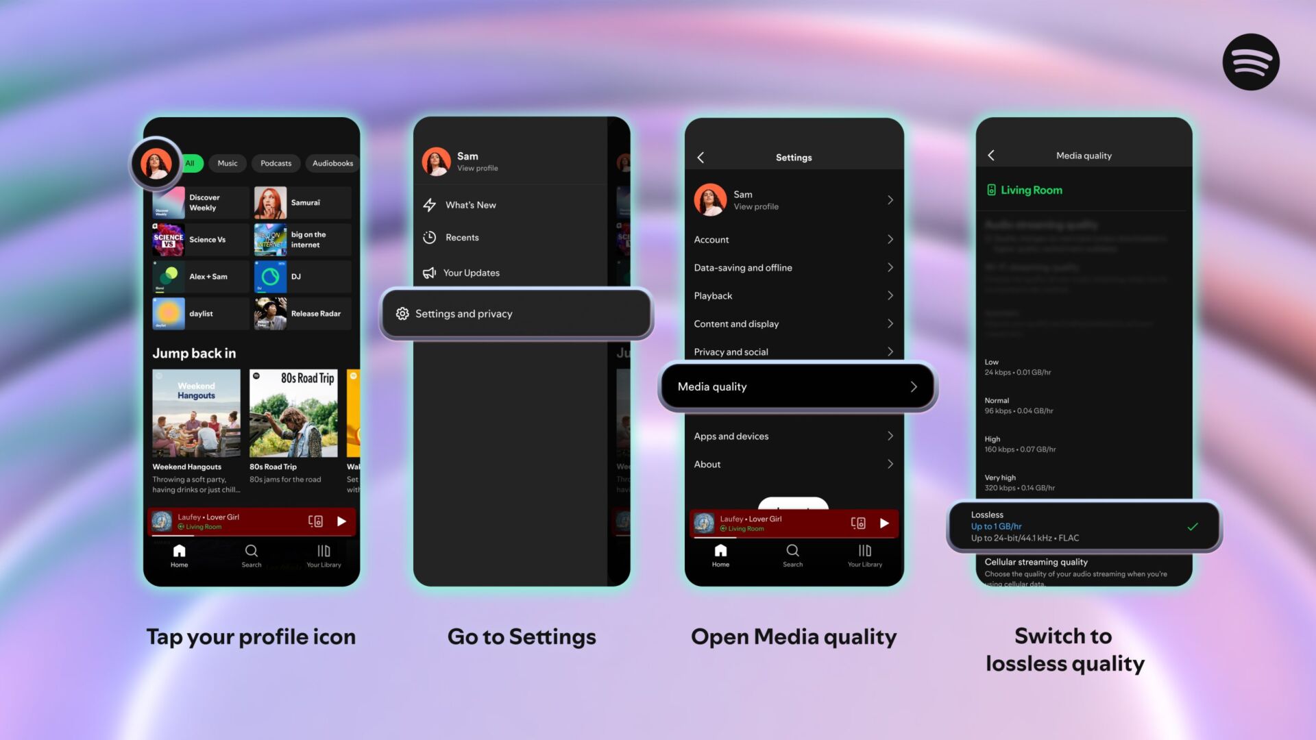 Spotify lossless: first impression - Alpha Audio
