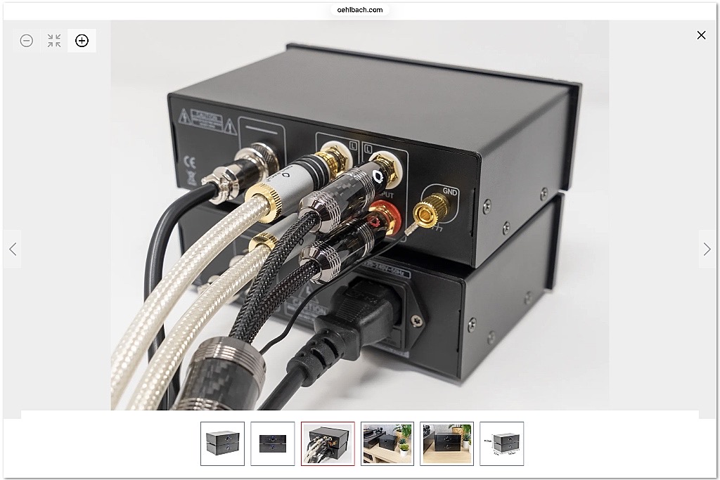 Oehlbach Twin Amp Ultra phono-voorversterker Oehlbach Twin Amp Ultra phono-voorversterker