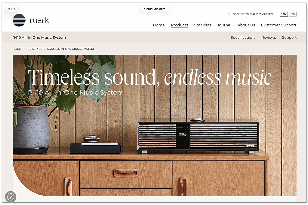 Ruark R410 nu ook in zwart Ruark R410 nu ook in zwart
