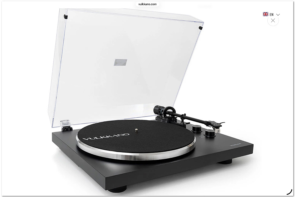 Vulkkano DT10 instap-platenspeler Vulkkano DT10 instap-platenspeler