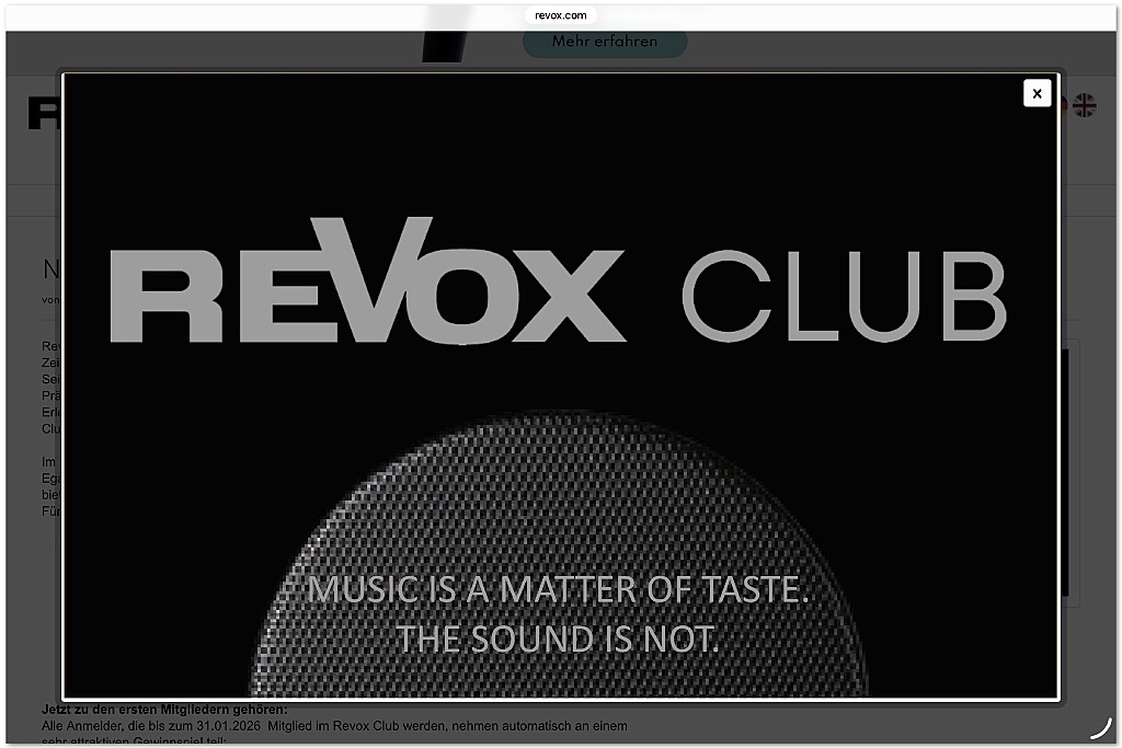 Revox Club opgericht Revox Club opgericht