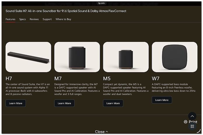 LG Dolby Atmos Flex Connect LG Dolby Atmos Flex Connect