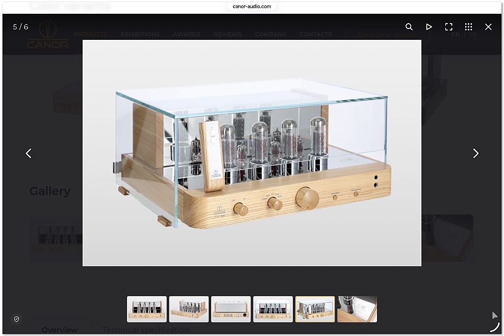 Canor TP101 A30 Anniversary Tube Amplifier Canor TP101 A30 Anniversary Tube Amplifier