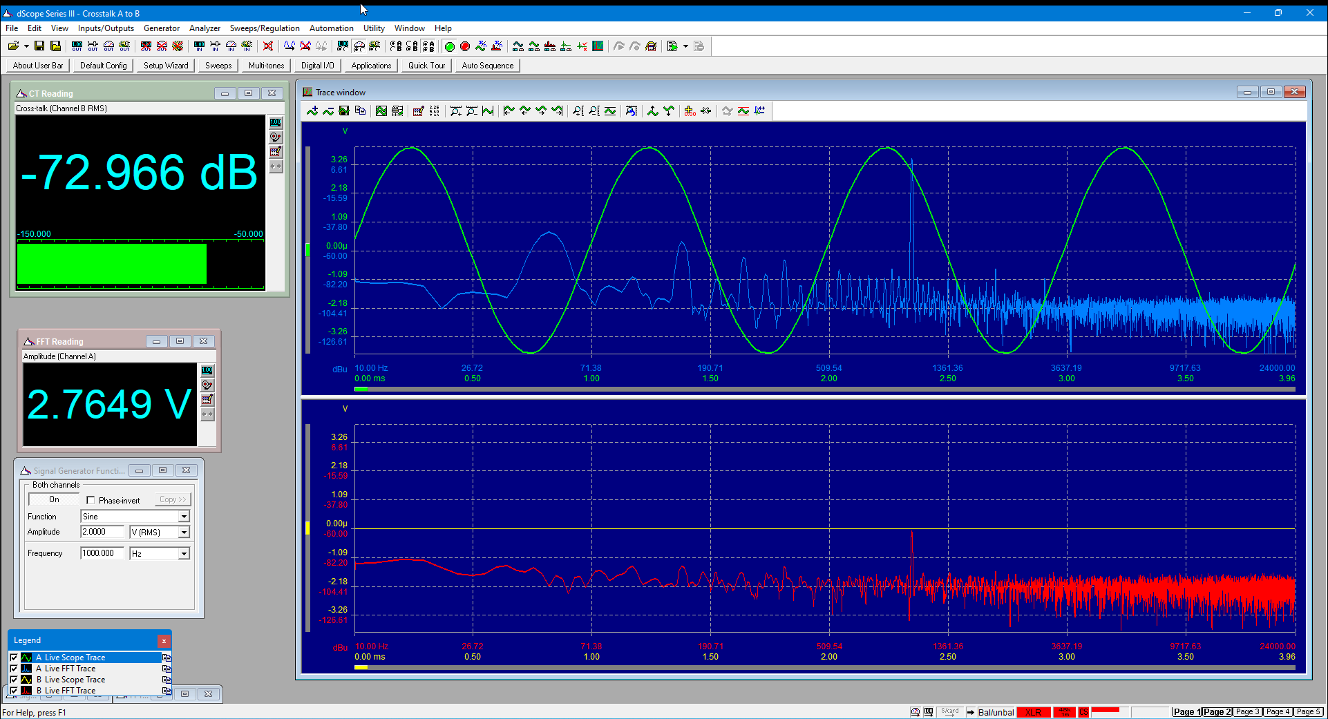 Advance Paris A12 Apex - 1 watt - crosstalk