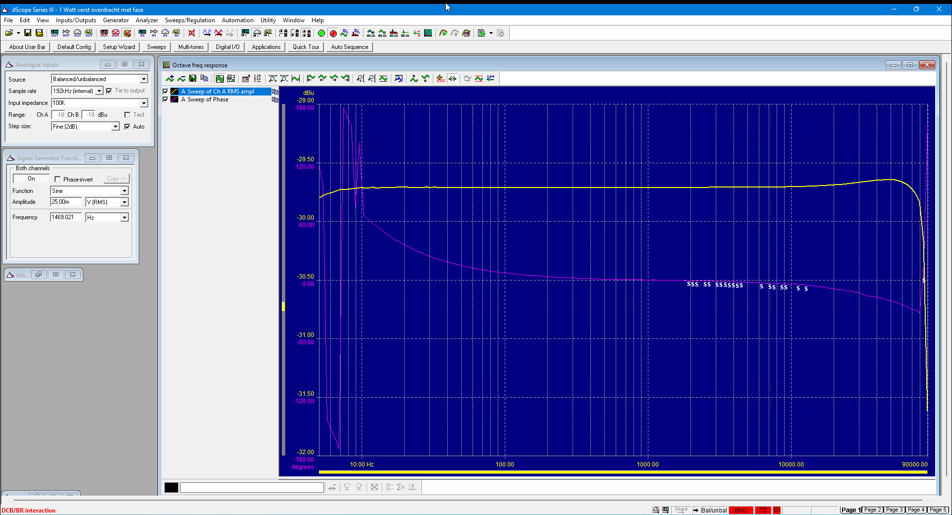 Advance Paris A12 Apex - 1 watt fase - respons