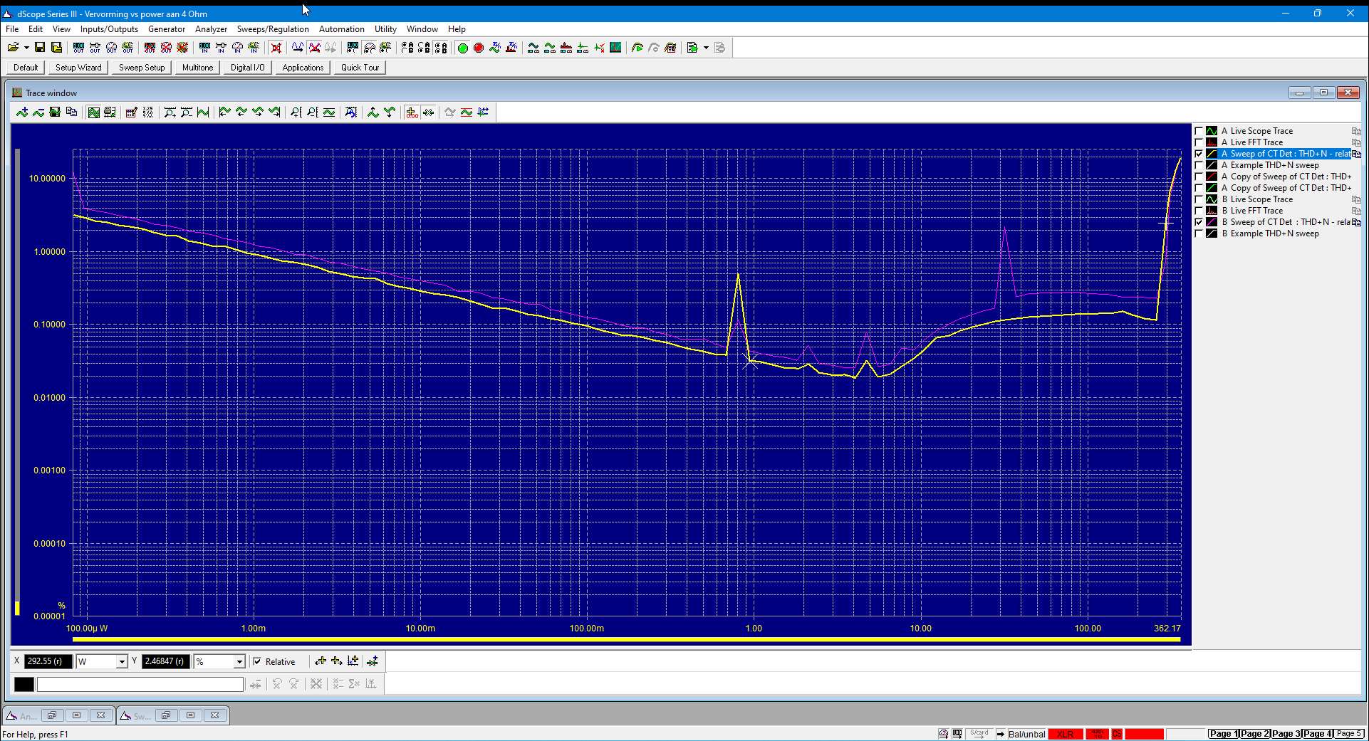 Advance Paris A12 Apex - Max power 4 Ohm - XLR