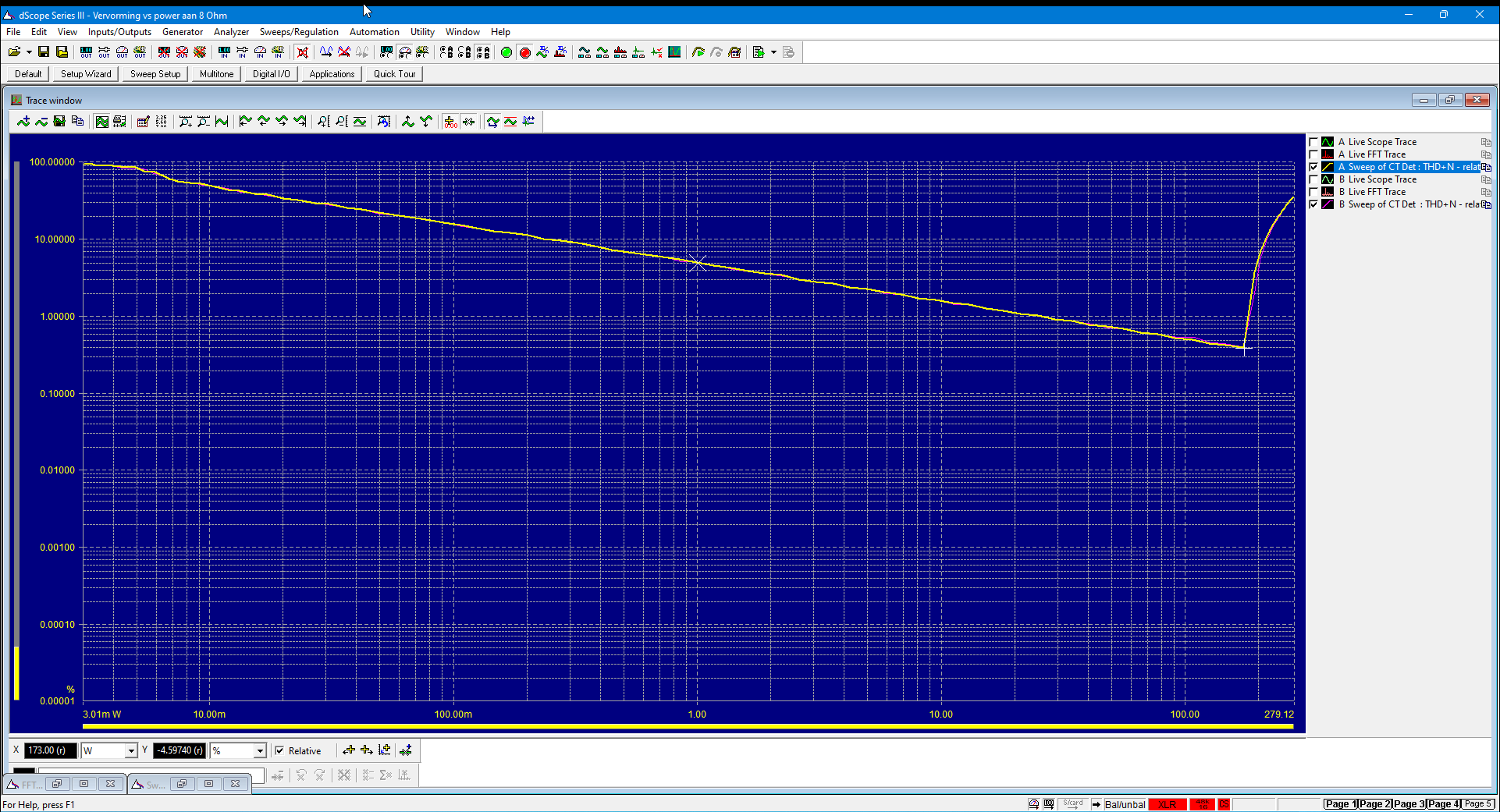 Advance Paris A12 Apex - Max power 8 Ohm