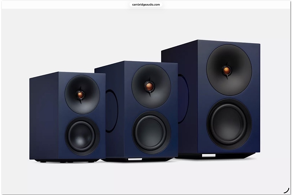 Cambridge Audio L/R-serie actieve speakers Cambridge Audio L/R-serie actieve speakers