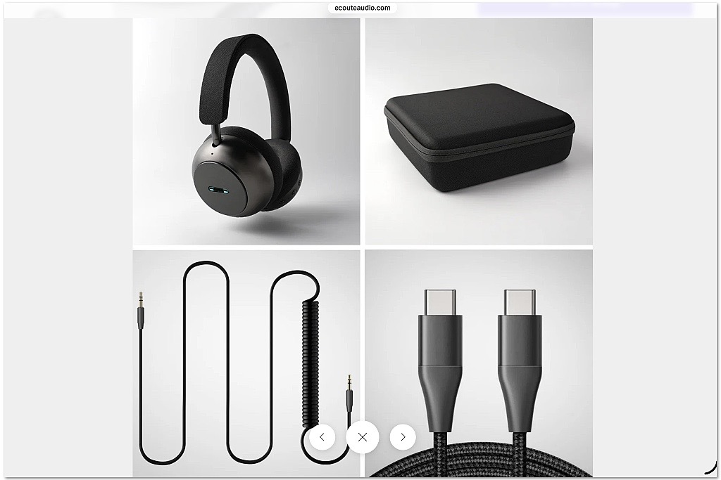 Écoute Audio TH2 headphone (with tube) Écoute Audio TH2 headphone (with tube)