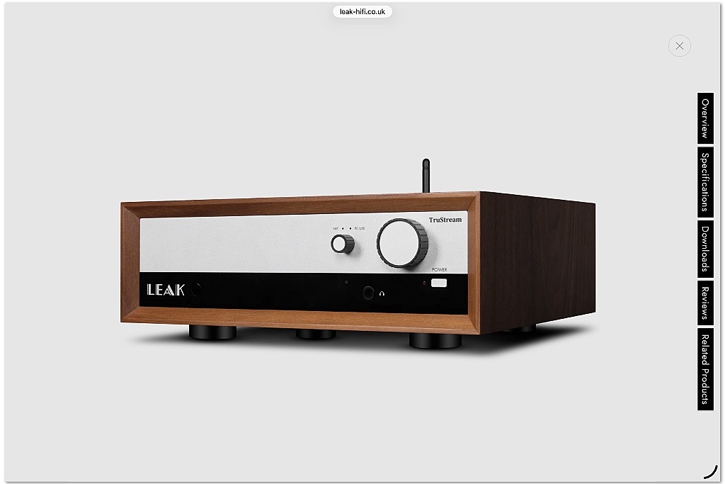 Leak TruStream muziekstreamer Leak TruStream muziekstreamer