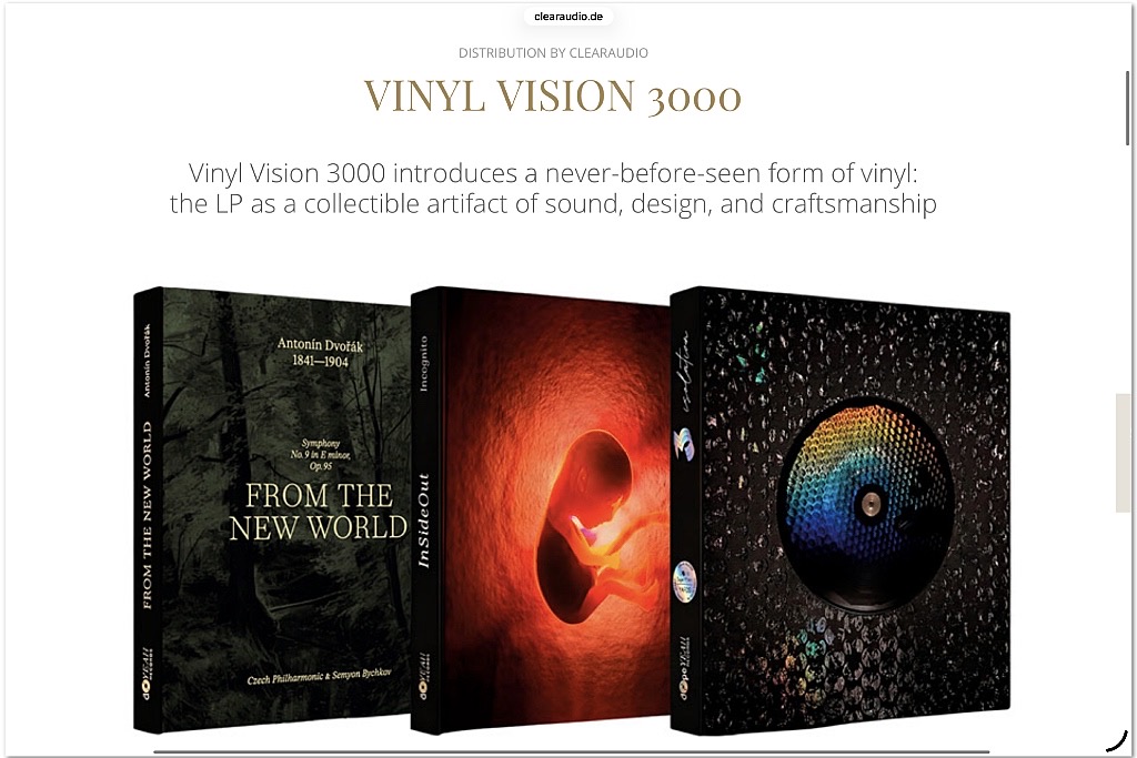clearaudio wereldwijd distributeur Vinyl Vision 3000 clearaudio wereldwijd distributeur Vinyl Vision 3000