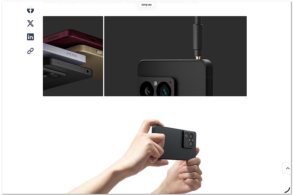 Sony Xperia 1 VIII smartphone Sony Xperia 1 VIII smartphone