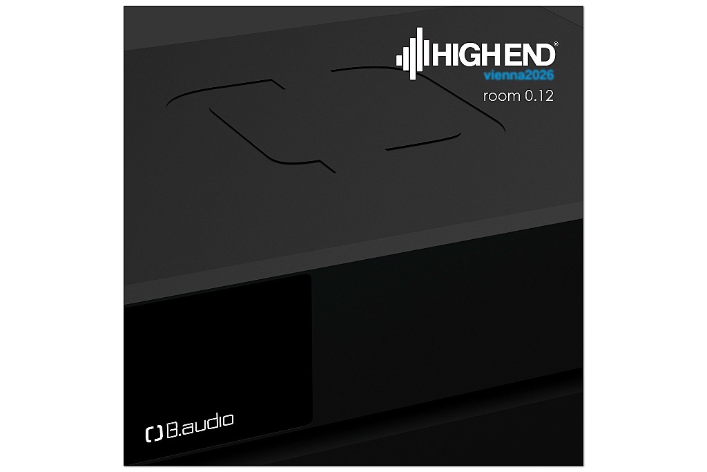 B.audio at High End 2026 in Vienna B.audio at High End 2026 in Vienna