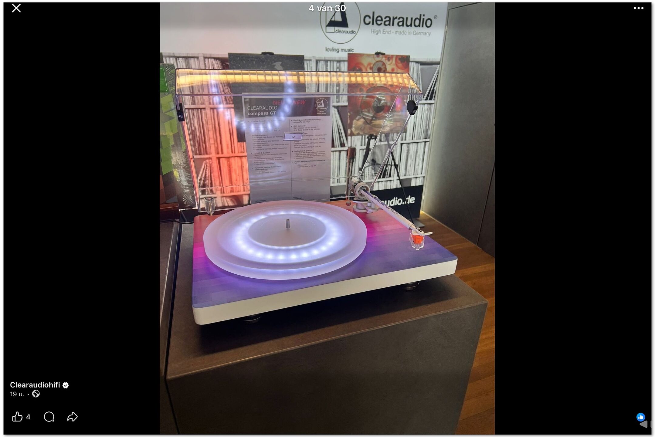 Clearaudio Compass GT Gaming Turntable Clearaudio Compass GT Gaming Turntable