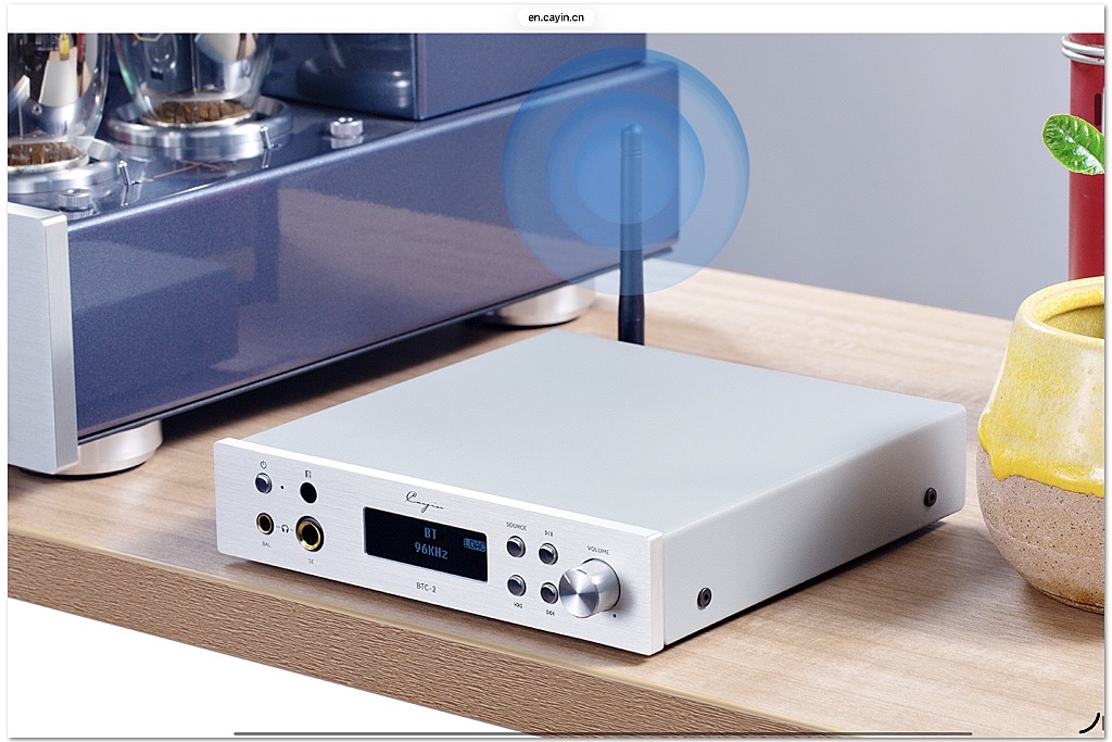 Cayin BTC-2 Bluetooth-ontvanger (en meer) Cayin BTC-2 Bluetooth-ontvanger (en meer)