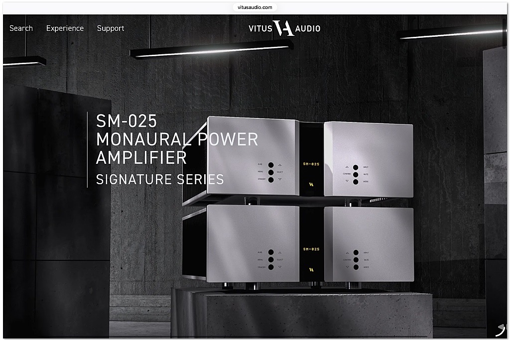 Vitus Audio SM-025 monoblokken Vitus Audio SM-025 monoblokken