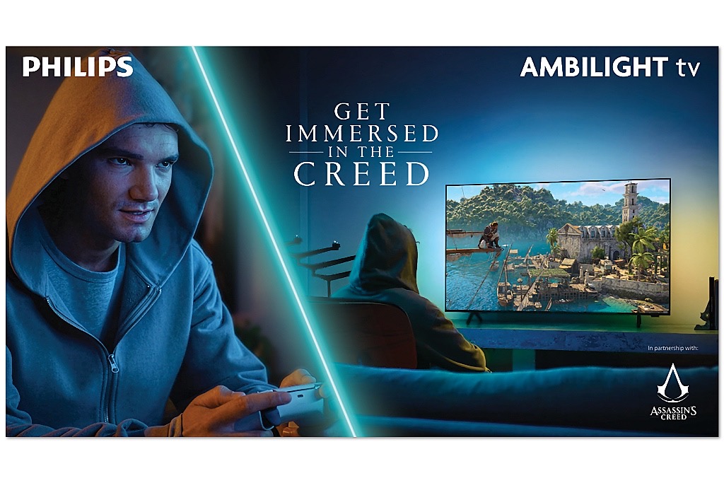 Philips Ambilight TV & Assassin’s Creed Philips Ambilight TV & Assassin’s Creed
