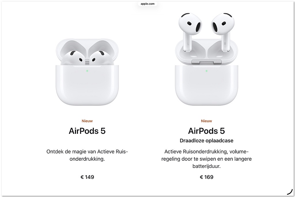 Apple AirPods 5 Apple AirPods 5