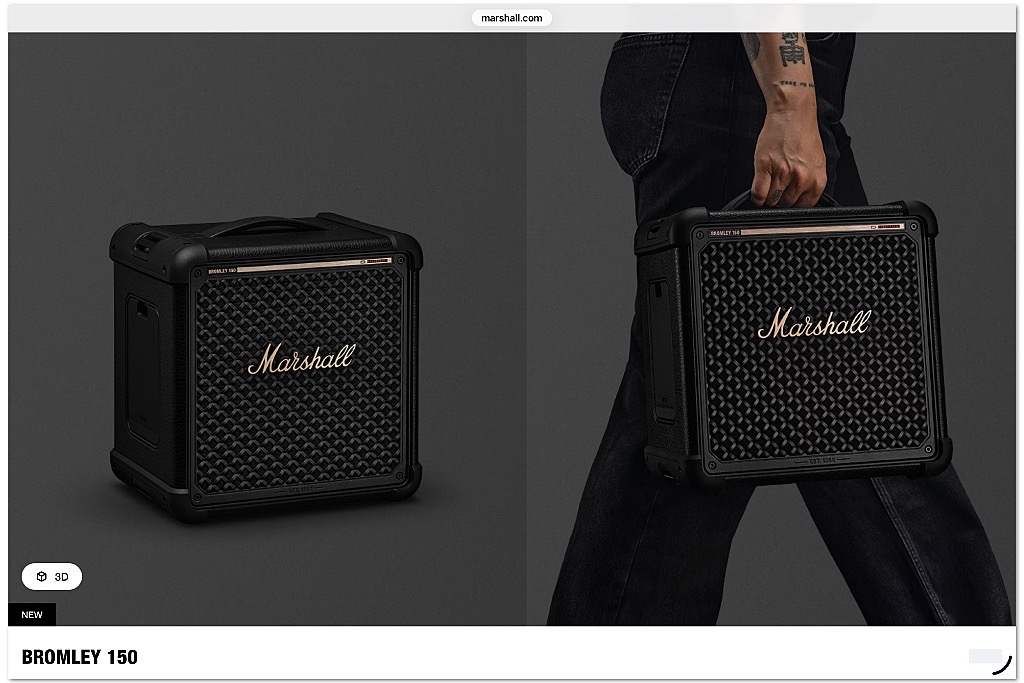 Marshall Bromley 150 Portable Speaker Marshall Bromley 150 Portable Speaker