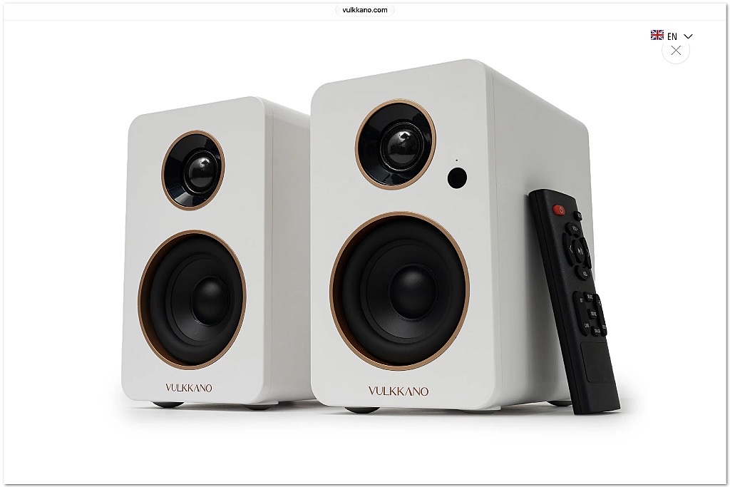Vulkkano Desk Desktop Speakers Vulkkano Desk Desktop Speakers