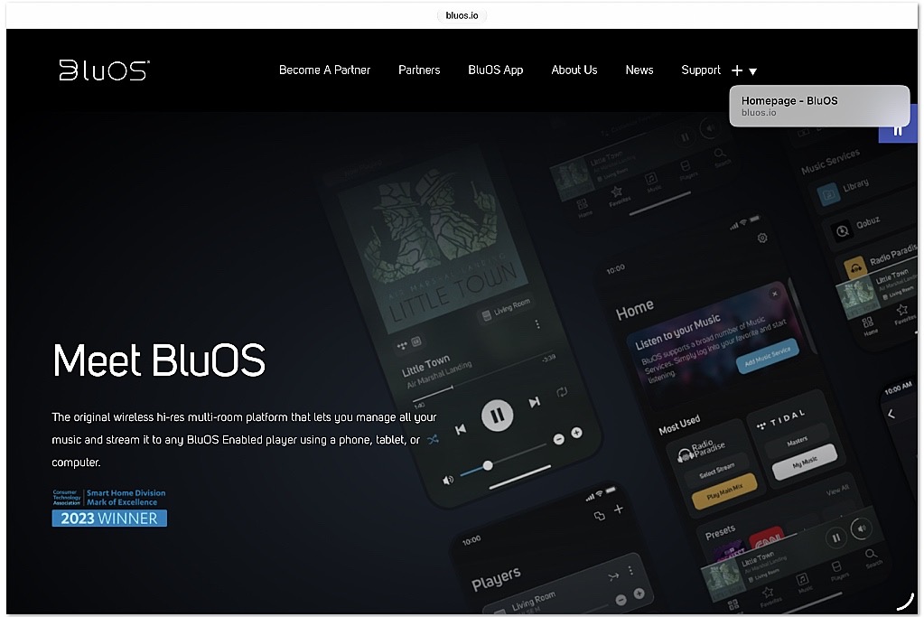 BluOS nu met Apple Music BluOS nu met Apple Music