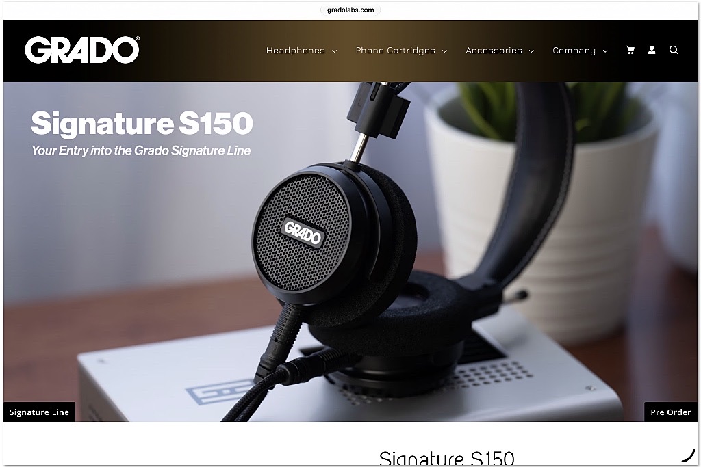 Grado Signature S150 Grado Signature S150