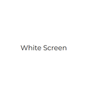 Dev White Screen